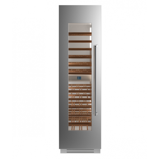 BERTAZZONI WC605BLX2TPMH Εντοιχιζόμενος Συντηρητής Κρασιών 80 Φιαλών 61cm